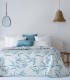 COLCHA JACQUARD BAMBU C/01 REVERSIBLE