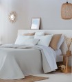 COLCHA JACQUARD MERCA C/02 BEIGE