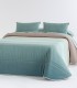 EDREDÓN ESTAMPADO DEGRADÉ AQUA