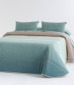EDREDÓN ESTAMPADO DEGRADÉ AQUA