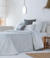 COLCHA JACQUARD HEXA REVERSIBLE
