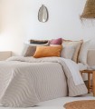 COLCHA JACQUARD TINEO C/02 BEIGE