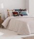EDREDÓN JACQUARD CLAVEL C/02 BEIGE