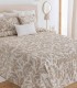 COLCHA JACQUARD OTERO C/01 BEIGE