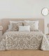 COLCHA JACQUARD OTERO C/01 BEIGE