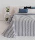 COLCHA JACQUARD AINA C/01 GRIS