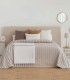 COLCHA JACQUARD AINA C/02 BEIGE