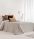 COLCHA JACQUARD ARCOS C/02 BEIGE