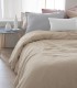 FUNDA NÓRDICA ALGODÓN GASA DUERO C/02 BEIGE