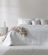 EDREDÓN JACQUARD CRUZ BLANCO