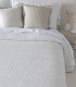 EDREDÓN JACQUARD CRUZ BLANCO