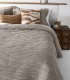 EDREDÓN JACQUARD DACA MARRÓN