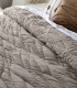 EDREDÓN JACQUARD DACA MARRÓN