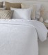 EDREDÓN JACQUARD ROSE BLANCO