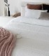 EDREDÓN JACQUARD VOLTE BLANCO