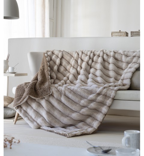 PLAID NIMES BEIGE
