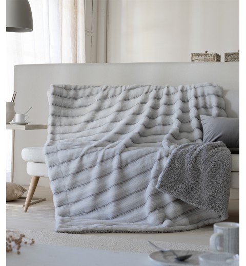 PLAID NIMES GRIS